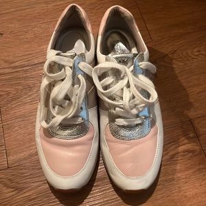 Michael Kors pink sneakers size 8
